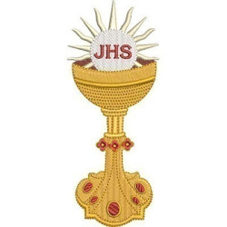 Matriz De Bordado Cálice Jhs 15 Cm