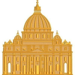 Embroidery Design Basilica Of Saint Peter