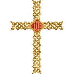 Embroidery Design Celtic Cross