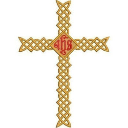 Diseño Para Bordado Cruz Celta