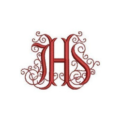 Diseño Para Bordado Jhs Decorado 7