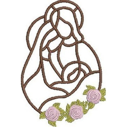 Embroidery Design Sacred Family Bypass 6