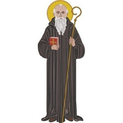 Embroidery Design St Benedicts