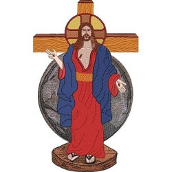 Diseño Para Bordado Jesús De Las Santas Heridas  6