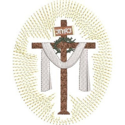 Embroidery Design Cross Of The Holy Week