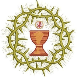 CHALICE WITH CROWN OF THORNS