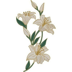 LILIES 25 CM