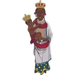 Embroidery Design Popenguine Virgin 2