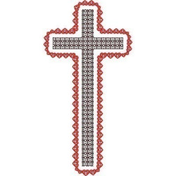 DECORATED CROSS 192