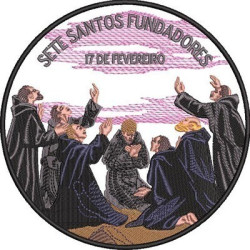 Embroidery Design 7 Founding Saints