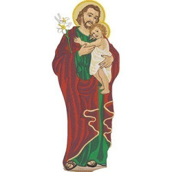 Embroidery Design Saint Joseph 36 Cm