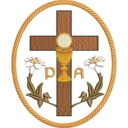 Embroidery Design Apostle Paul Medal