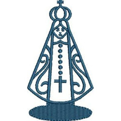 Embroidery Design Our Lady Appeared 8 Cm