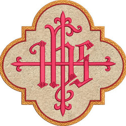 Embroidery Design Jhs In Applied Frame 3