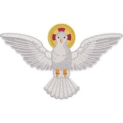 Embroidery Design Divine Holy Spirit 24cm