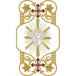 Embroidery Design Grand Frame Divine Holy Spirit 2