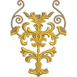 Embroidery Design Liturgic Voluts 1