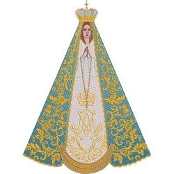 Matriz De Bordado Nossa Senhora Del Valle 3