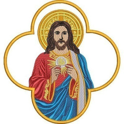 Matriz De Bordado Jesus O Milagre Eucarístico