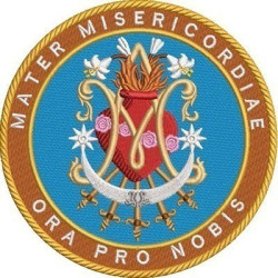Embroidery Design Mater Misericordiae Ora Pro Nobis