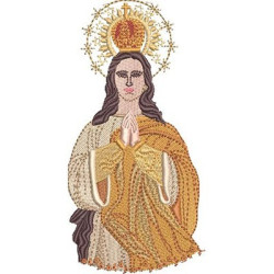 Matriz De Bordado Nossa Senhora Maria Dos Anjos