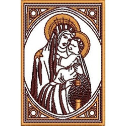 Embroidery Design Escapular Our Lady Of Carmen