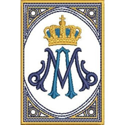 Embroidery Design Marian Scapular