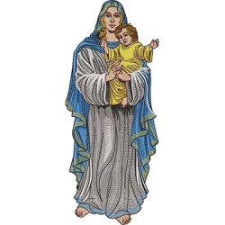Embroidery Design Our Lady Of Health 2