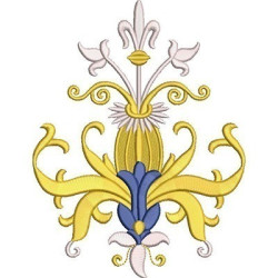 Embroidery Design Voluts 19 Cm