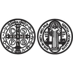 PAIR OF SAINT BENTO MEDALS