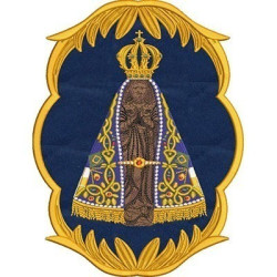 OUR LADY APARECIDA IN THE APPLIED FRAME