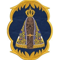 NUESTRA SEÑORA APARECIDA EN EL MARCO APLICADO