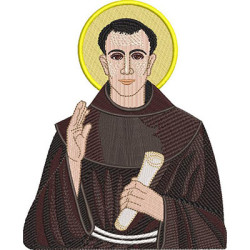 Diseño Para Bordado San Frei Galvão
