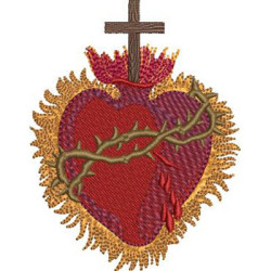 SACRED HEART OF JESUS 10 CM 2