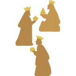 Embroidery Design 3 Wise Kings 5