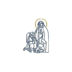 Embroidery Design Our Lady Of Fatima 6