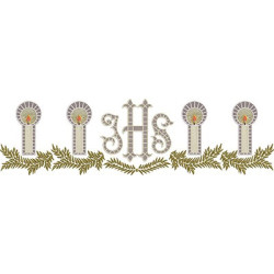 Embroidery Design Jhs Advent With 70 Cm