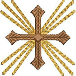 DECORATED CROSS 234