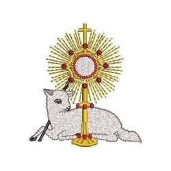 LAMB AND MONSTRANCE