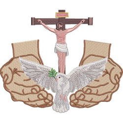 Embroidery Design Holy Trinity 3