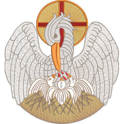 LITURGIC PELICAN 20 CM