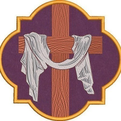 Embroidery Design Resurrection Cross