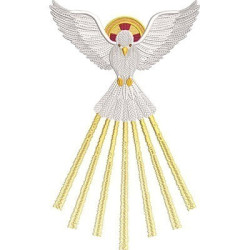 Embroidery Design Divine Pentecost