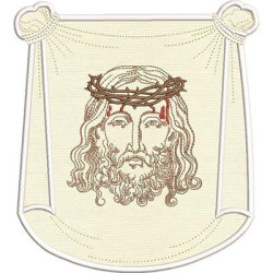 Embroidery Design Applied Veronicas Veil