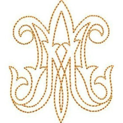 Embroidery Design Marian Contorned 2