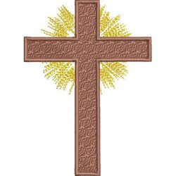 Embroidery Design Consecrated Cross