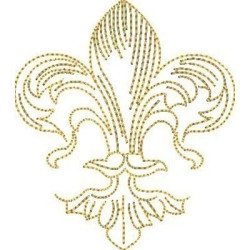 ADORNED FLEUR DE LIS 4