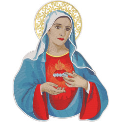 NUESTRA SEÑORA DEL INMACULADO CORAZON 25 CM