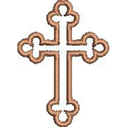 Embroidery Design Small Cross