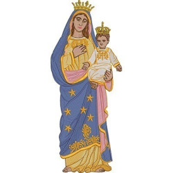 Diseño Para Bordado Nuestra Señora De La Victoria